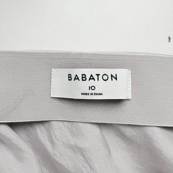 Aritzia Babaton Slip Mini Skirt Munroe Mauve Size 10 - Picture 6 of 8